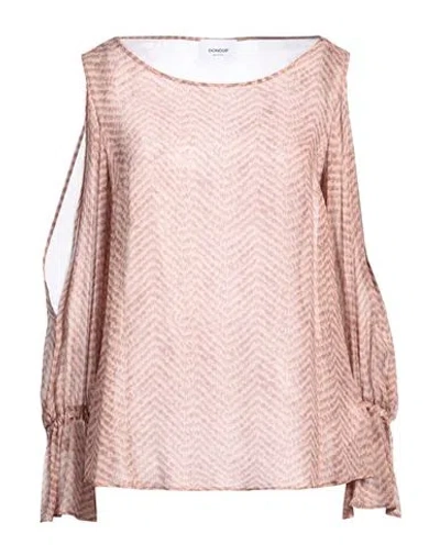 Dondup Woman Top Pastel Pink Size 6 Viscose