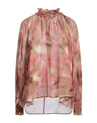 Dondup Woman Top Pastel Pink Size 6 Viscose