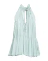 Dondup Tops In Sage Green