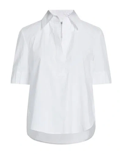 Dondup Woman Top White Size 4 Cotton
