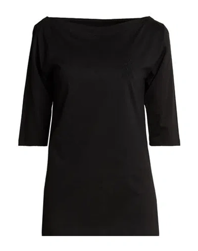 Dondup Woman T-shirt Black Size Xl Cotton