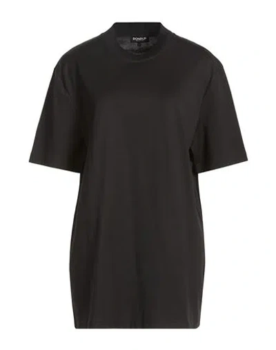 Dondup Woman T-shirt Black Size Xxl Cotton