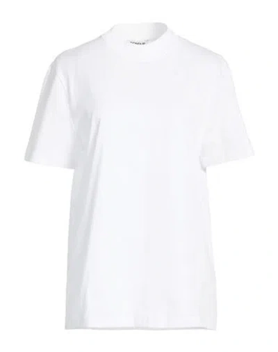 Dondup Woman T-shirt White Size L Cotton