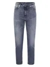 Dondup Cindy - Regular Stretch Denim Jeans In Denim