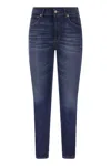Dondup Daila - Organic Stretch Denim Jeans In Dark Denim