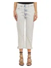 Dondup Jeans In Denim Mod.koons Gioiello In Light Blue