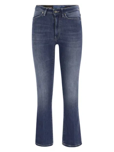 DONDUP WOMEN'S MANDY - JEANS SUPER SKINNY BOOTCUT