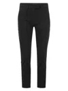 Dondup Trousers  Perfect In Virgin Wool In Black