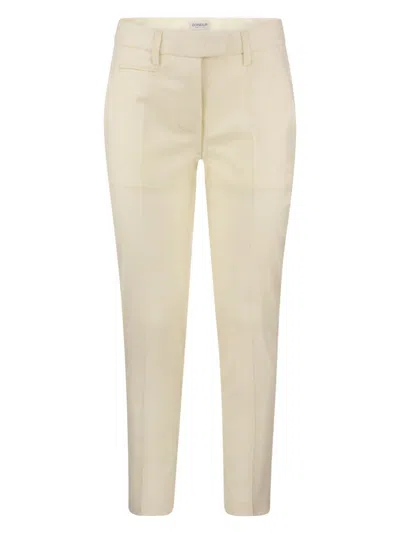 DONDUP WOMEN'S PERFECT - WOOL SLIM-FIT TROUSERS