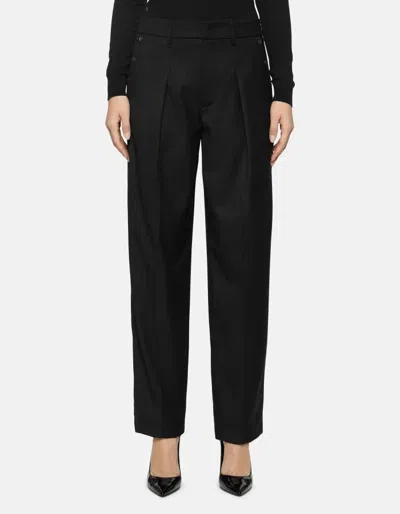 Dondup Women's Trousers  Dp772 Os0105d 999 In Black