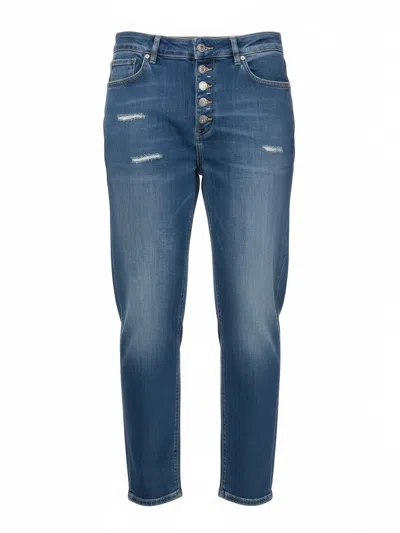 Dondup Women's Trousers  - Koons Trousers Bot Joye - N.d. In Blue