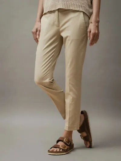 Dondup Women's Trousers  Perfect Dp066 Rse036 Pt 010 In Neutral