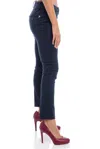 Dondup Women's Trousers  Perfect Dp066 Rse036 Ptd 890 In Blue