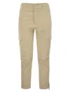 Dondup Velvet Cargo Pants - Eve In Ivory