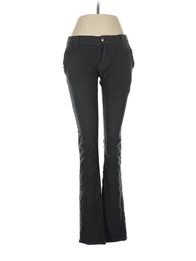 Pre-owned Dondup Wool Pants In Gray