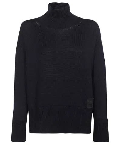 Dondup Wool Jumper In Blue