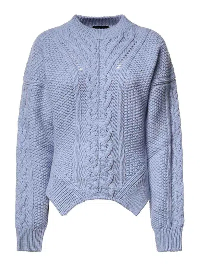 Dondup Wool Sweater In Blue