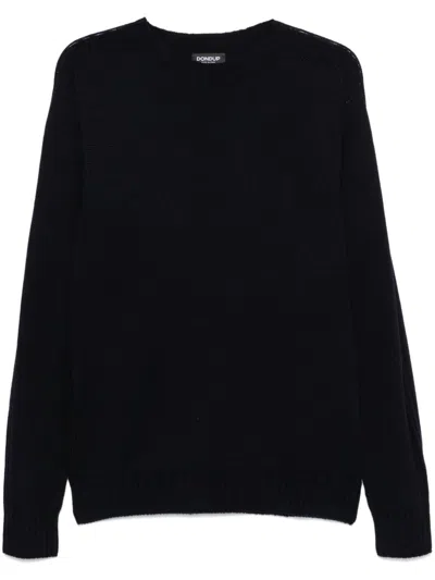 Dondup Wool Jumper In Blue