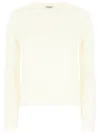 Dondup Wool Sweater In White