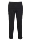 Dondup Gaubert Relax Pants In Black