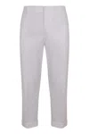 Dondup Zyan Cotton Trousers In Animal Print