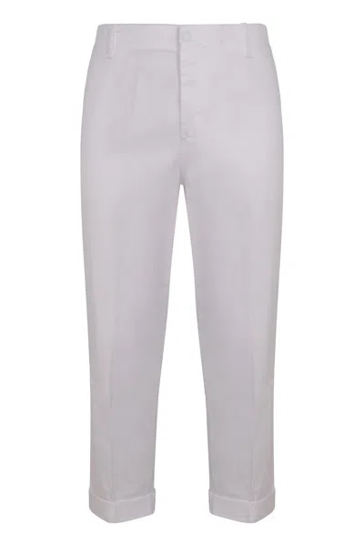 DONDUP DONDUP ZYAN COTTON TROUSERS