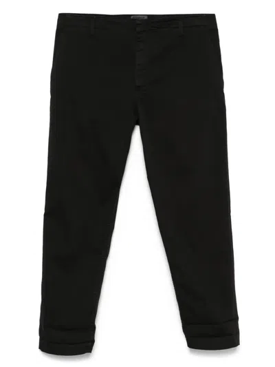 Dondup Zyan Trousers In Black
