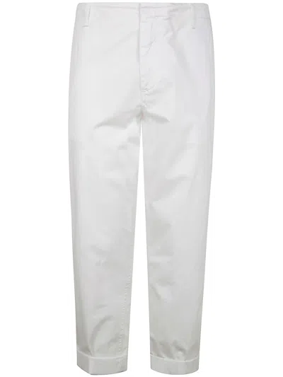 Dondup Zyan Trousers In White