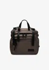 Done East-west Nylon Backpack In Gray