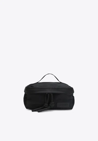 Done Logo-patch Pouch Bag In Black
