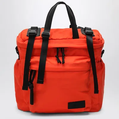Done Orange Backpack >east+west<