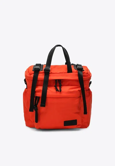 Done Zaino East West Backpack In Orange