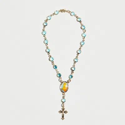 Dongguan Cool Jewelry Company Limited The Aqua Marine Rosary Anklet