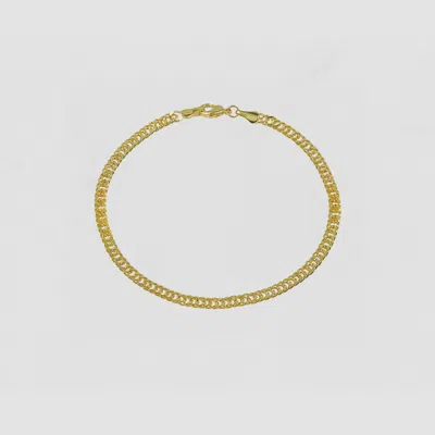 Dongguan Cool Jewelry Company Limited The Cuban Link Anklet In Gold