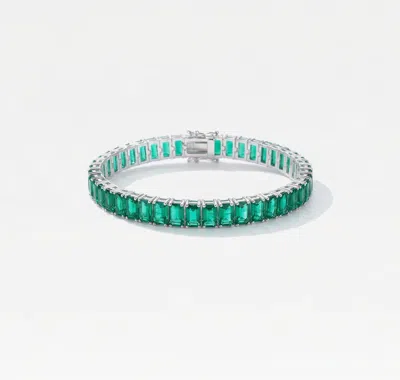 Dongguan Cool Jewelry Company Limited The Emerald Green Tennis Bracelet