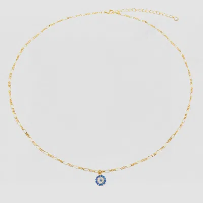 Dongguan Cool Jewelry Company Limited The Evil Eye Figaro Chain Necklace