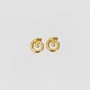 Dongguan Cool Jewelry Company Limited The Isla Spiral Stud Earrings
