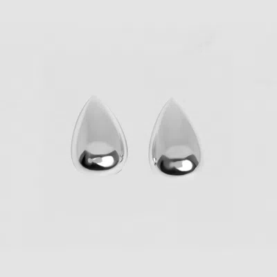 Dongguan Cool Jewelry Company Limited The Large Silver Tear Drop Earrings