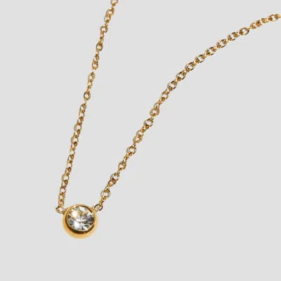 Dongguan Cool Jewelry Company Limited The Solitaire Bezel Necklace