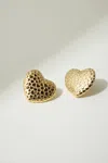 Dongguan Cool Jewelry Company Limited The Textured Heart Earrings