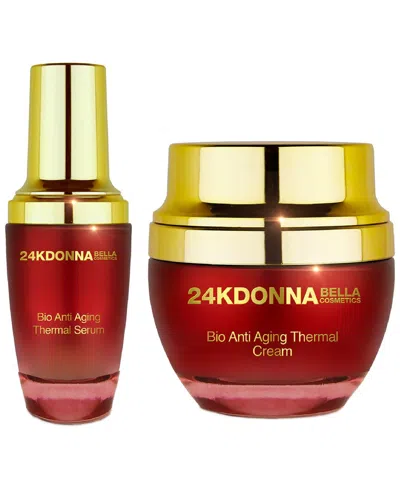 Donna Bella 24k Bio Anti-aging Thermal Serum + Thermal Cream 2pc Set