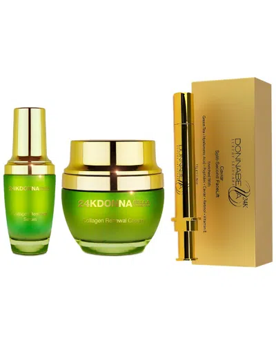 Donna Bella 24k Caviar Split Second Instant Face Lift + Collagen Radiance Renewal Serum + Renewal Cr