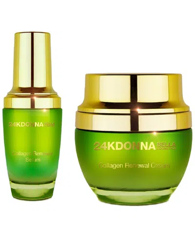 Donna Bella 24k Collagen Radiance Renewal Serum + Renewal Cream 2pc Set