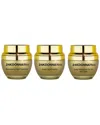 Donna Bella 24k Deep Moisturizer + Resurfacing Night Treatment + Deep Facial Peeling 3pc Set