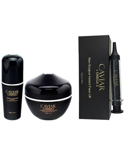 Donna Bella 24k Donna Bella Caviar + Omega 3 Non-surgical Instant Face Lift + Thermal Hydrating Serum + Hydrating Ma