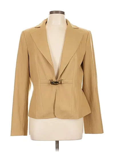 Pre-owned Donna Degnan Blazer Jacket In Brown