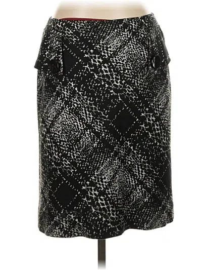 Pre-owned Donna Degnan Casual Skirt In Black