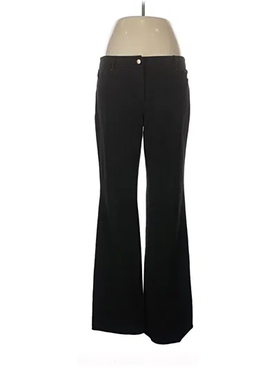 Pre-owned Donna Degnan Dress Pants In Black