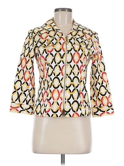 Pre-owned Donna Degnan Jacket In White
