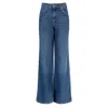 Donna Ida Blue Georgia The Mid Rise Flare - Sunday In Blue